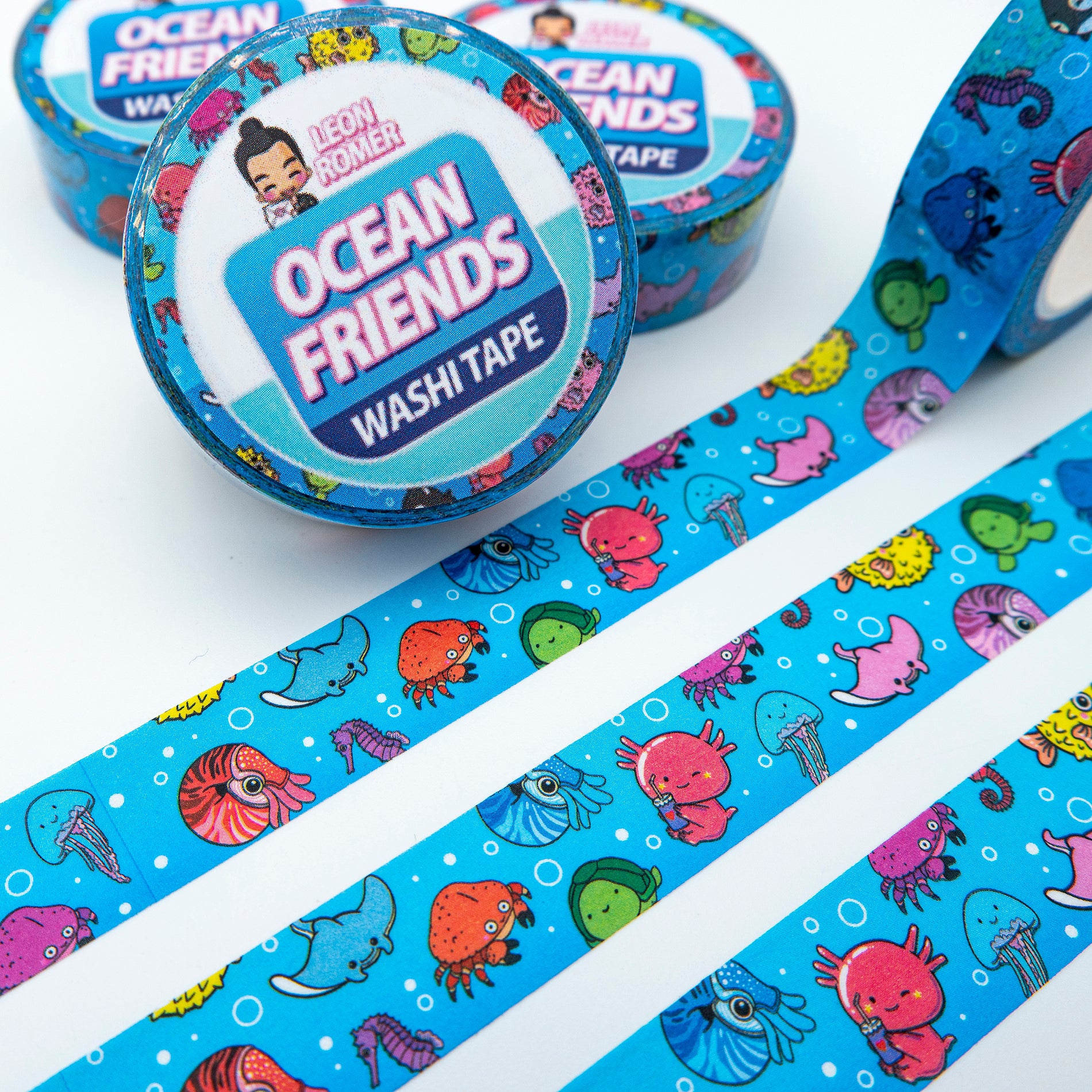 Cute Planets Washi Tape - Outer space washi Tape - Stars Washi