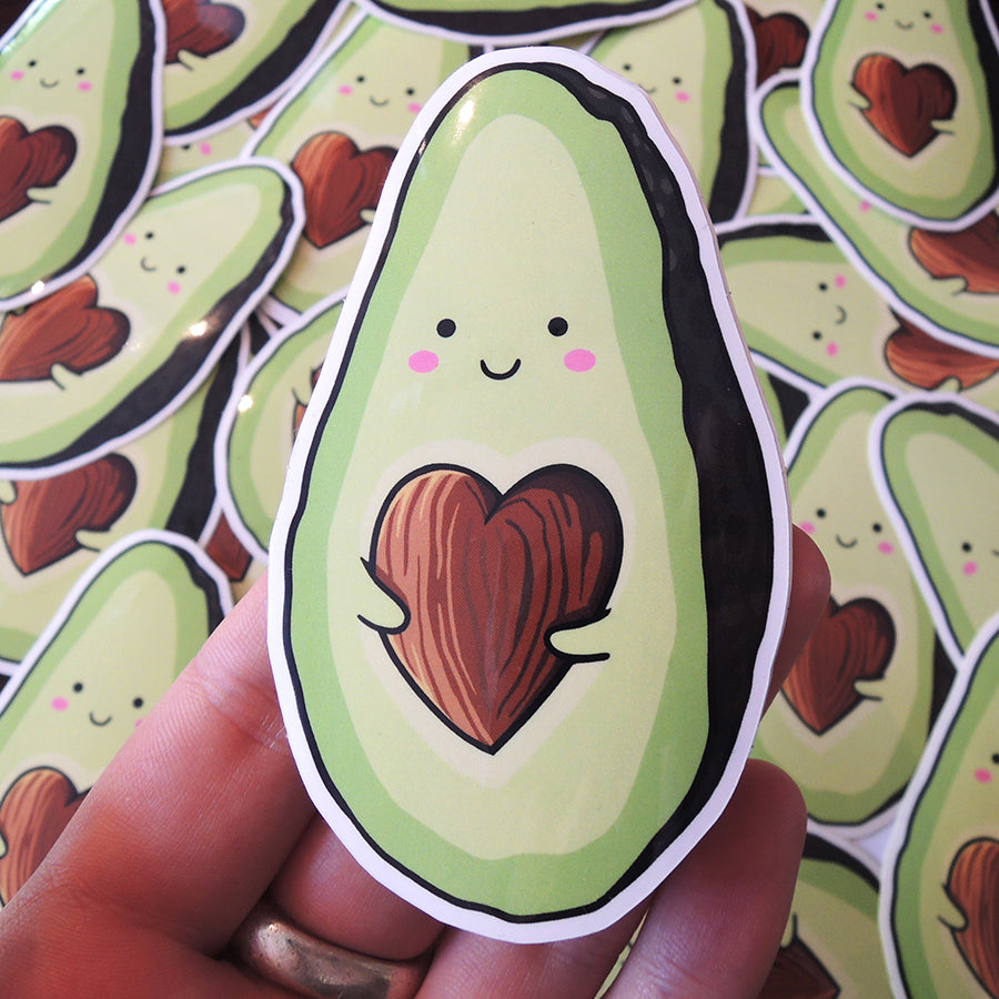 Avocado Cow | Sticker