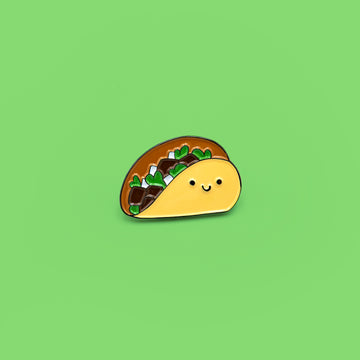 super cute Historical Taco Enamel Pin - 1