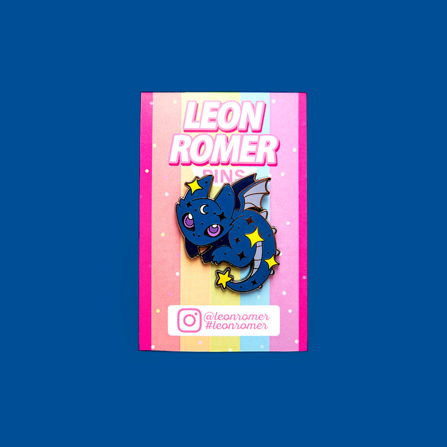 Dragon enamel pin