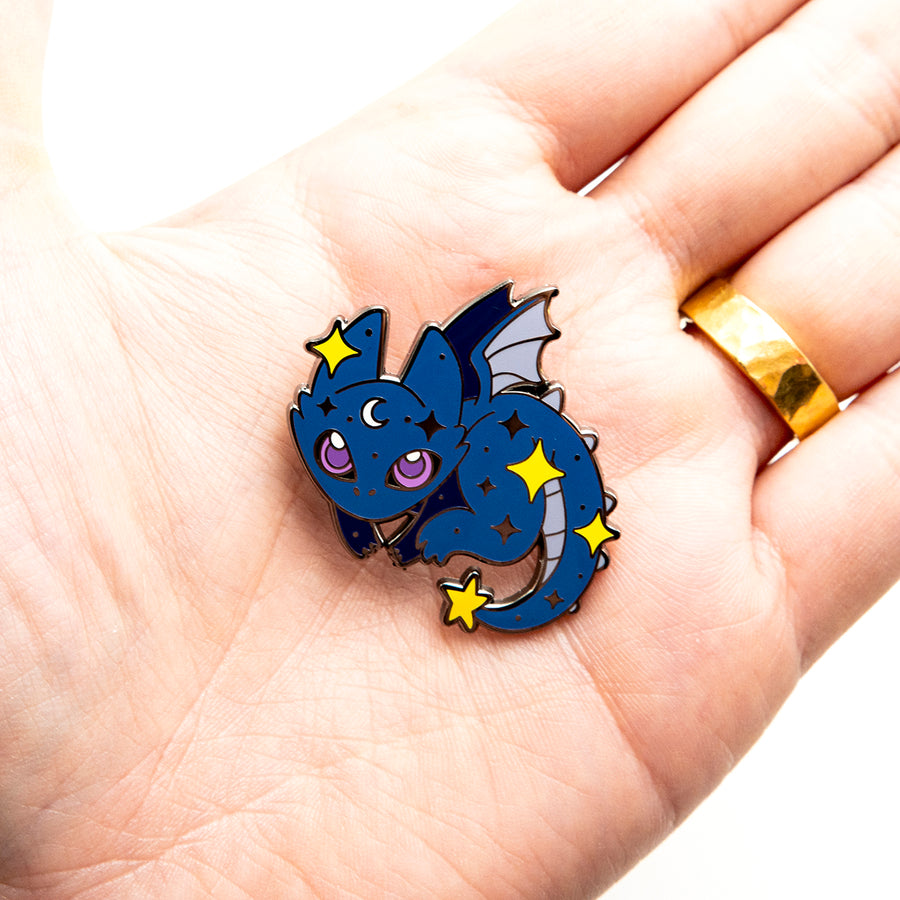 Dragon enamel pin