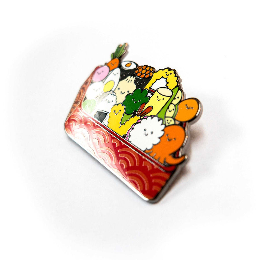 leon romer side view of japanese lunch pin