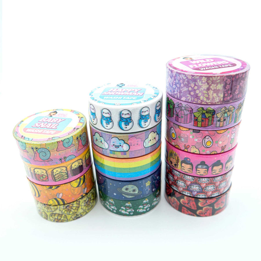 Cute Planets Washi Tape - Outer space washi Tape - Stars Washi Tape