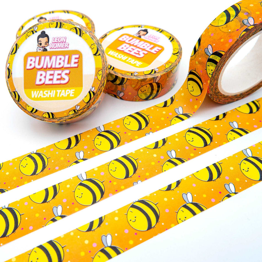 bees cute sticky tape