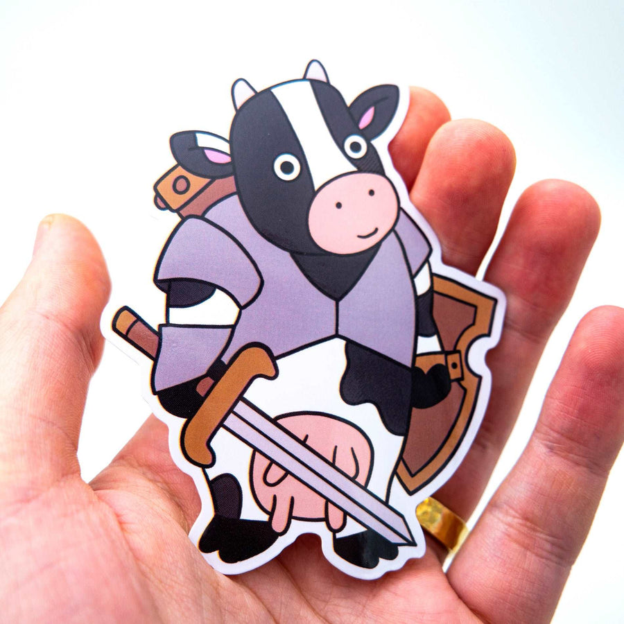 cow sticker