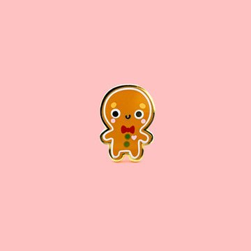 gingerbread man pin
