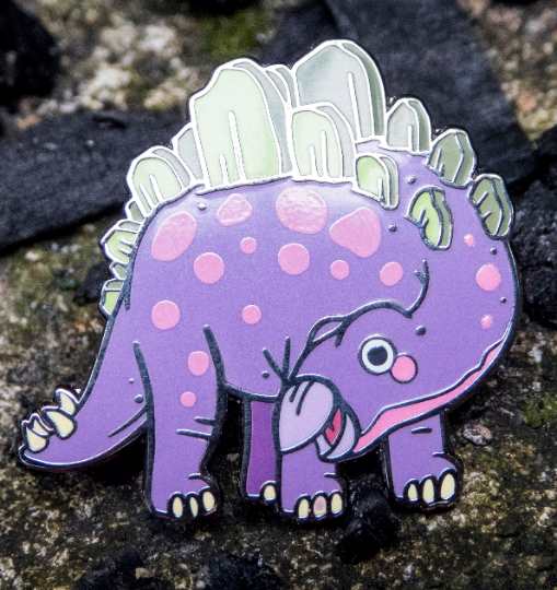 stegosaurus hat pin
