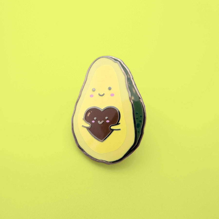 avocado enamel pin