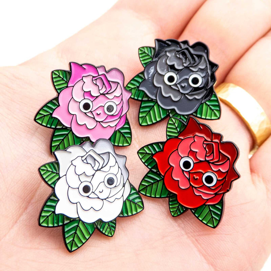 flower pins