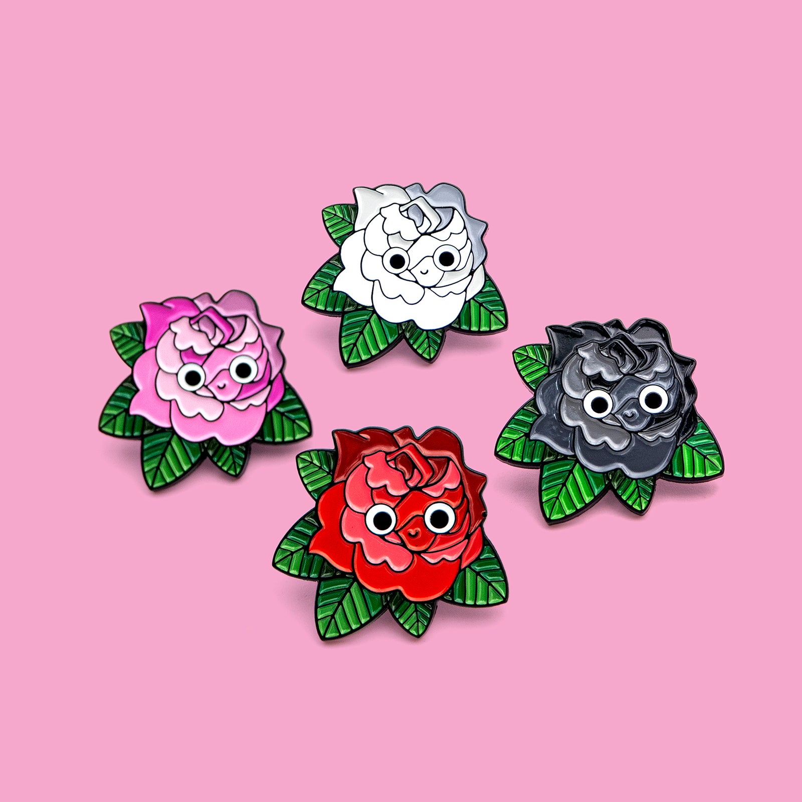 Flower Pin Rolimons American traditional rose pin – LeonRomer