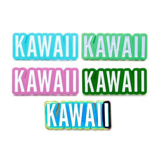 kawaii pin collection
