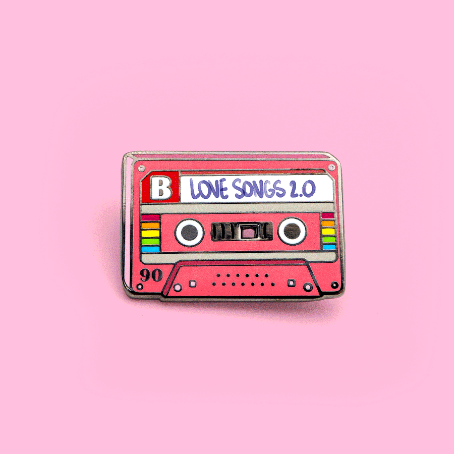make your own mixtape pins