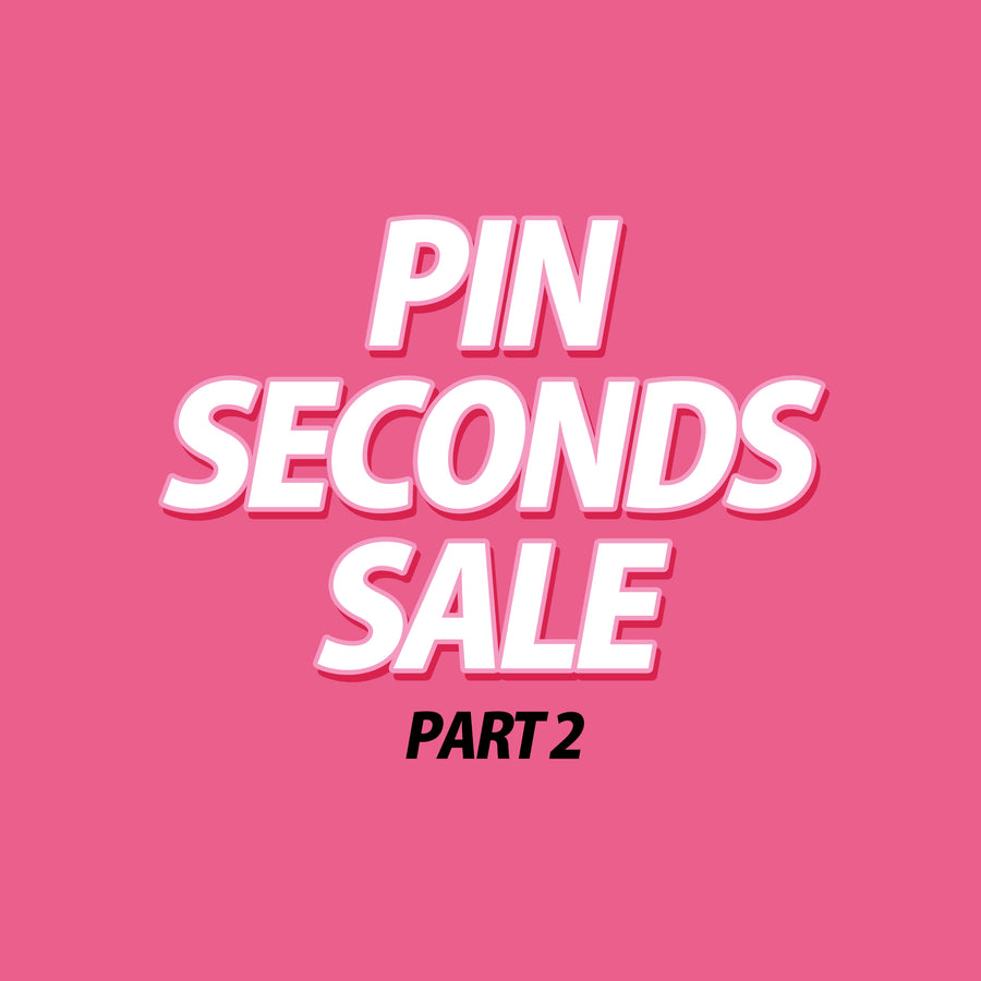 pin seconds sale B-grade enamel pins