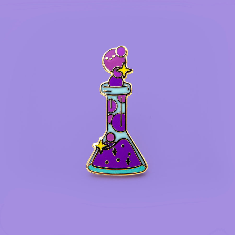 purple potion pin