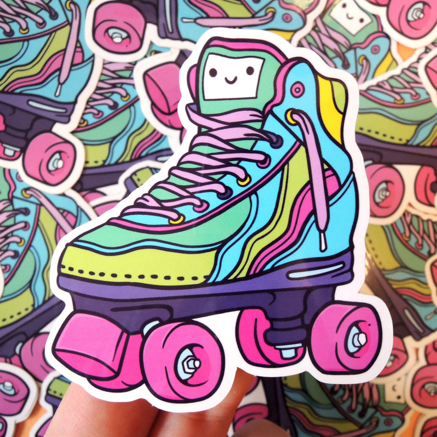 roller skate sticker 