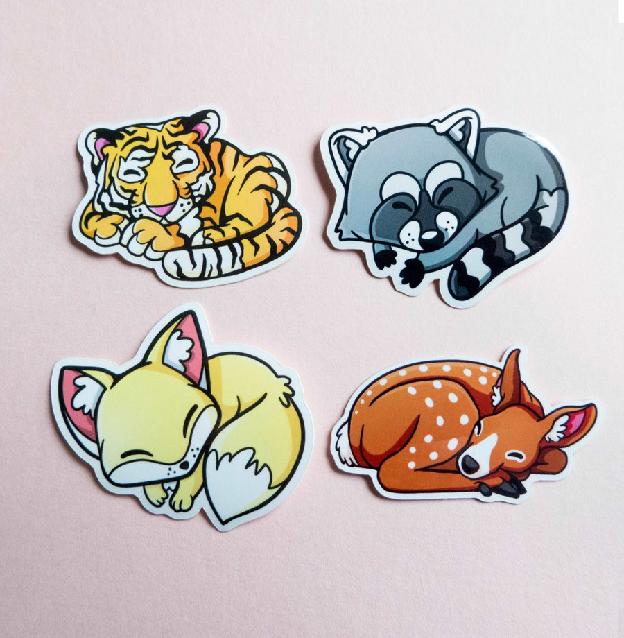 animal sticker set